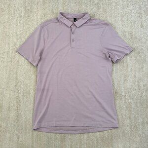 Lululemon Evolution Short Sleeve Polo Shirt Top M